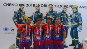 Čeští hasiči opanovali Světové hry v Číně