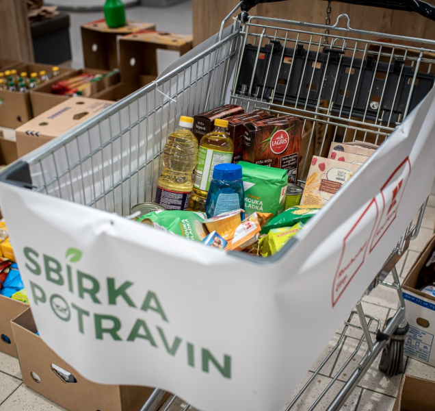 Potravinová sbírka proběhne v České republice už tuto sobotu!